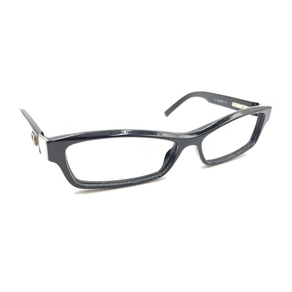 Gucci GG 1525 Z3L Black Rectangle Eyeglasses Frames 53-13 130 Italy Men Women - Picture 1 of 12